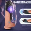 Glans Stimulator Vibrator For Men Penis Trainer Delayed Ejaculation Lasting Automatic Male Masturbator L230518