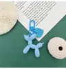 Sevimli Çizgi Balon Köpek Anahtarlık Kolyesi Reçinesi Plastik Araba Çantası Anahtarlıkları Hayvan Anahtar Zinciri Takı Hediyesi Toplu