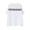 Мужская и женская классическая футболка с модным брендовым принтом, светоотражающая летняя модная футболка с коротким рукавом, европейский размер S-XL