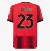 23 24 maillots de football GIROUD DE KETELAERE RAFA LEAO Ac Milans maillot de football quatrième hommes enfants kit PULISIC LOFTUS-CHEEK THEO maillot de football