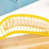 Vegetable Kitchen Tool Dining Bar Home Garden Drop Delivery Banana Slicer Chopper Cutter Peeler Fruit Salad Sundaes Cereal Easy DD023