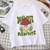 T-shirt da uomo Mushroom Cute Women's Grunge Estetica anni '80 anni '90 Cotone manica corta Grafica T-shirt divertente Abbigliamento da strada P230601