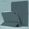 Case Tablet Stand Stand Protection Clip voor iPad Pro 12.9 Cover voor Pro 11 2022 M2 Case Trifold Magnet Back Case voor iPad 10e.Air 5 -film