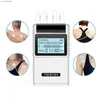 TENS EMS MUSCLE STIMULATHER 15 MODES 4 utgångar 8 kuddar smärtlindring Elektrisk puls Impuls Massager Maskin Elektroterapimaskin L230523