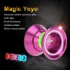 Yoyo Professional Yoyo Magic Yoyo Liga de alumínio Metal Yoyo Rolamento de esferas com brinquedos de corda giratória para crianças