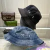 Lyxdesigner Bucket Hat Summer Simple Men and Women Fisherman's Cap High Quality Par Sun Hat Mycket vacker