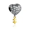 For pandora charms authentic 925 silver beads Dangle Charm Pumpkin Cart Family Tree Heart Bead