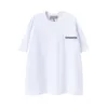남자와 여자의 클래식 t-셔츠 패션 브랜드 인쇄 반사 여름 짧은 소매 패션 t-셔츠 EU 크기 S-XL