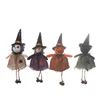 Decoração de fantasma de Halloween para pendurar abóbora, bruxa, boneca, biruta, pingente, decoração assustadora para jardim frontal KDJK2306