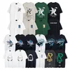 23ss Takımları Erkek Tişörtleri Tasarımcı Yaz Kadın Mektupları Baskılı Tişörtler Gevşek Tişörtler Moda Markaları Gündelik Gömlek Üstleri Lüksler Giyim Sokak Kısa Kollu Tişörtler Beden S-XL