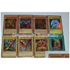 Card Games Yugioh 100 Piece Set Box Holographic Yu Gi Oh Game Collection Children Boy Childrens Toys 220921 Drop Gift