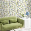 Wallpapers Veel Gele Bloem Home Decor Zelfklevende Studie Woonkamer Slaapkamer Muur Meubels Makeover Decoratie Sticker