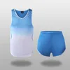 Tute da uomo Tuta da allenamento per maratona Tuta senza maniche Tuta da uomo e da donna Maglia da corsa Pantaloncini traspirante ad asciugatura rapida Abbigliamento sportivo J230601