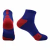 2pcs = 1Pair USA Elite Professional Elite Screenball Socks متوسط ​​الطول الركبة الرياضية الرياضية الجوارب الرجال الجوارب ضغط الأزياء بالجملة