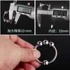 Massager Vibrator Sex Toys Man Cock Delayed Ejaculation Stainless Steel Penis Cockring Male Chastity Cage Device Dick Ring Adult Product L230518