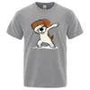 Men's T-Shirts Hip Hop Cool Dog Hip Hop Printed Men's T Shirts Crewneck S-XXXL Clothing Loose Breathable Tshirt Man Casual Summer Tee Shirt J230602