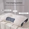 Подушки для беременных Новые спа -массажные подушки, чтобы помочь спать и защитить вязаные хлопковые постельные принадлежности для шеи