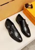 2023 Mens Dress Shoes Designer Fashion Genuine Leather Business Office Work Formal Loafers Male Brand Designer Party Wedding Flats Size 38-46