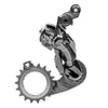 自転車derailleurs absoluteblack hollowcage特大のディレイラープーリーケージfor shimano 230601