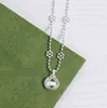 designer jewelry bracelet necklace ring high quality SJ. Seiko ancient family interlocking Snowflake female personality trend couple Pendantnew jewellery