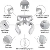 Cuscino massaggiante per il collo Massaggiatore a 4 teste Spalla Cervicale Multifunzionale Impacco elettrico Impacco protettore Massaggio ricaricabile 230602