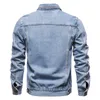 Printemps en gros et automne nouvelle veste en jean de haute qualité coton décontracté coupe ajustée veste hommes veste YR