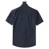 Män designer skjortor sommar shoort hylsa casual skjortor mode lösa polos strandstil andningsbara tshirts tees kläder m-3xl lk35