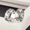 Bague de bijoux de créateur en argent Sterling 100%, style vieux Hip-hop, amour sans peur, convient aux hommes et aux femmes, 925