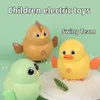 Novelty Cute Swinging Magnetic Electronic Pets Educational Toys Duck Owl Walking Chicken Toy For Girls Chicks Children Link Trackless Random Road Condition 2104