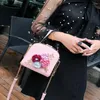 Torby wieczorowe Modna Perła Flower Messenger Bag dla kobiet 2023 Elegancki metalowy spin