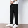 Pantaloni da uomo Pantaloni casual a costine estivi Allenamento all'aperto Palestra Ultrasottile