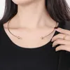 Simple Geometric Personality Round Bead Clavicle Chain Niche Design Open Collar New Imitation Pearl Women Gold Necklace Jewelry