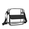 Storage Bags Sell Bag Transparent Pvc Single Shoulder Cross Body Travel Beach Gymnasium Large Capacity Sports