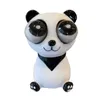 Panda Explosive Eye Decpression Toys Eye Turn Vent Funny Glaring and Pinching押し出しおもちゃ
