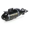Bateaux électriques/RC Modèle de sous-marin RC à 6 canaux Mini simulation de bateau de vitesse Télécommande sous-marine Avion Jouet Cadeau Étanche R/C Shark 230601