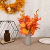 Декоративные цветы творческие искусство искусственные осенние листья кусты осенние растение виноградная лоза прозрачная цветочная декор. Домашний офис