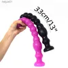 Massage Super Lange Dildo 33cm Butt Anale Plug Kraal Bal Seksspeeltje Voor Koppels Anus Masturbator Prostaat Massage G-Spot Erotische Volwassen Product L230518