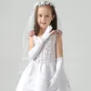 Wanten voor kinderen Dragen rokaccessoires Stagehandschoenen Full Finger Wedding Princess 230601