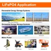 TSLWATT 8PCS EVE LiFePO4 Battery 3.2V 280AH Cells Lithium Iron Phosphate Battery Pack for Home Energy Storage Free Tax