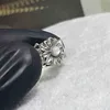 50% rabatt designer smycken armband halsband ring turkos daisy blommor kvinnlig sterling sterling begagnad kronblad ringnew smycken