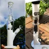 Cachimbos de tubo alto e reto Bong de vidro Cachimbos de água Gb Espiral Coil Coil Rig Water Dab Rigs Com 14Mm Joint Drop Delivery H Dhxan