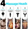 Mini Massage Gun LCD 32 Speed Display Massager Diepe Spier Massage Vibrator Fascia Gun Voor Body Massage Ontspanning Pijnbestrijding L230523