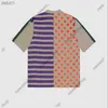 2022 Summer Mens Thirts Designer Tee Tshirt Tshirt رسالة ملونة طباعة THIRT كلاسيكي أزياء ملابس نسائية قصيرة الأكمام قمصان القطن القطن غير الرسمي TOPS L230520