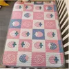 Bed Rails Cartoon Born Waterproof Crib Pad Baby Washable Changing Mat5 Lager Portable Foldbar Comine 230601