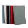 PU Leather Colorful Writing Notebook Soft Cover with 80 Sheets Record Book Office Supplies Gift