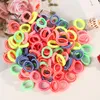 Hair Accessories 50/100pcs/Set Elastic Bands Girls Colorful Nylon Headband Kids Ponytail Holder Scrunchie Ornaments Gift