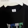 Camisetas para hombres 23SS Hip Hop Outside Big Tag VTM Tee Top 100% Algodón Oversized Classic Colorful Bordado VETEMENTS Camiseta para hombres, mujeres T230602