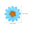 Decorative Flowers 150 Pcs Realistic Multicolor Craft Artificial Sunflower Heads Daisy Flower Fake