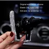 New Gravity Universal Car Phone Holder Women Diamond Crystal Car Car Car Vent Vent Mount Mount Mount Phone Holder Stand for iPhone Samsung