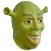 Masques de fête Adulte Drôle Vert Shrek Masque Gants Griffes Film Anime Cosplay Partie Mascarade Prop Déguisement Halloween Masque Visage Complet 230602